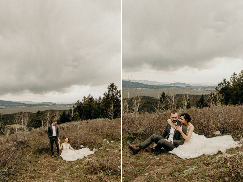 Grand Teton National Park Spring Elopement