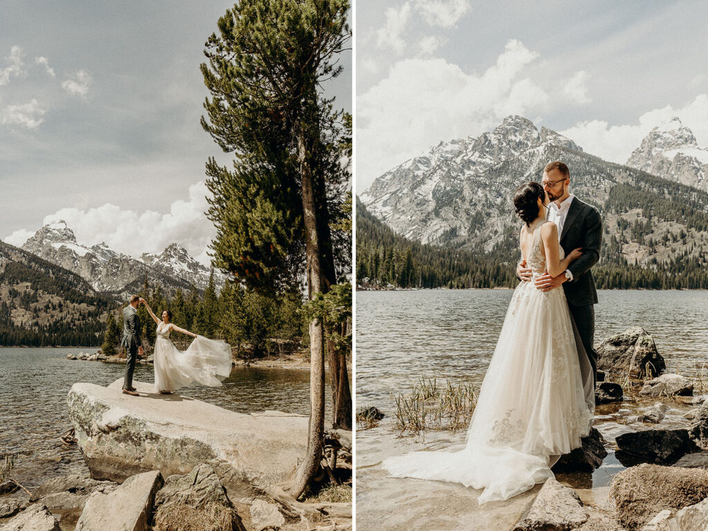 Grand Teton National Park Spring Elopement