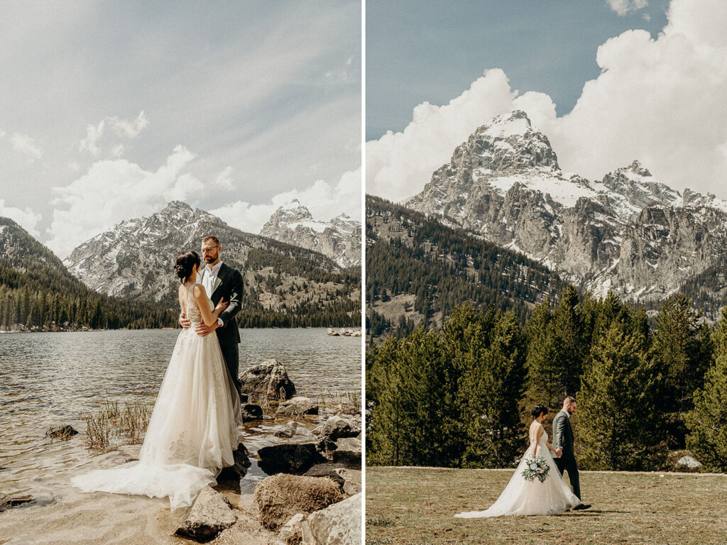 Grand Teton National Park Spring Elopement