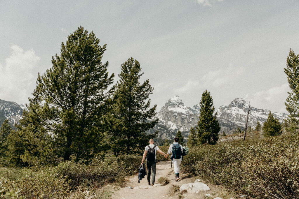 Grand Teton National Park Spring Elopement