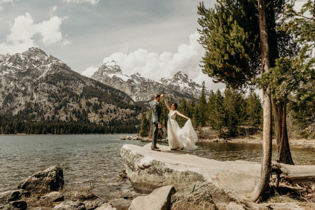 Grand Teton National Park Spring Elopement