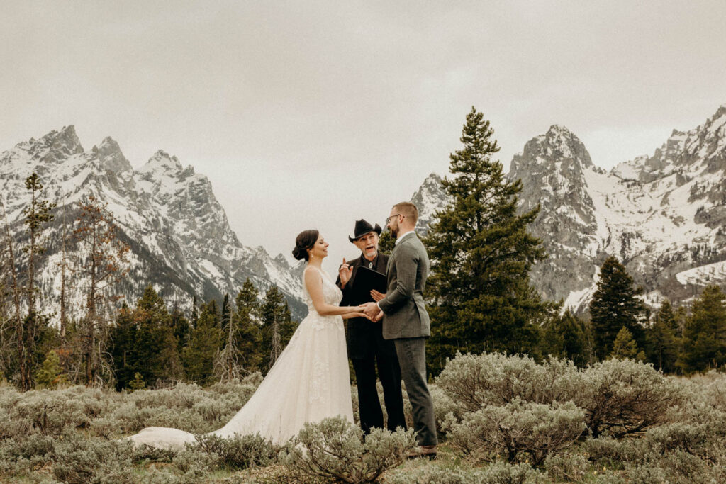 Grand Teton National Park Spring Elopement