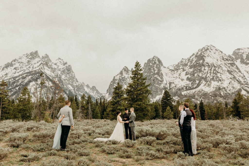 Grand Teton National Park Spring Elopement