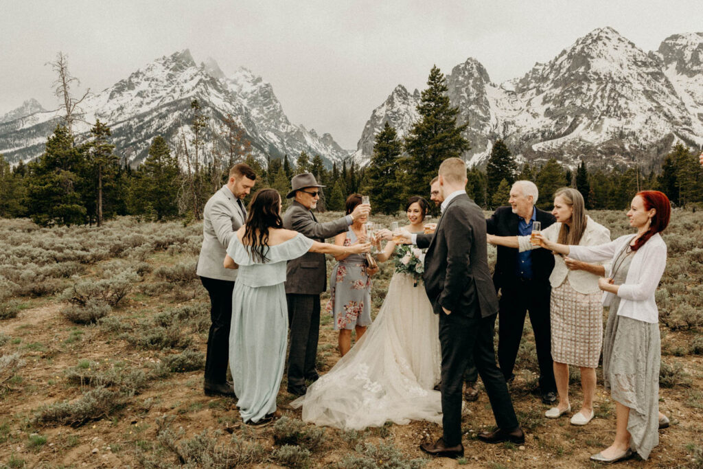 Grand Teton National Park Spring Elopement