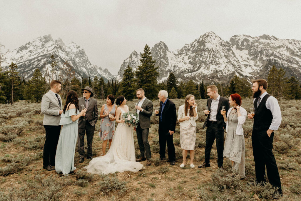 Grand Teton National Park Spring Elopement