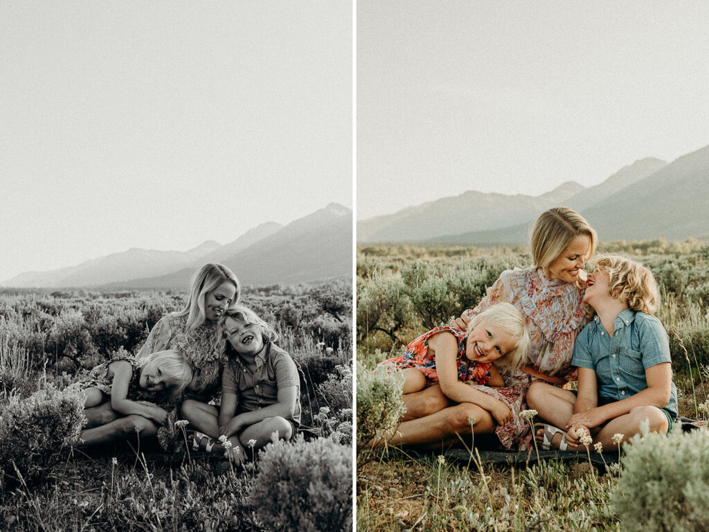 Spring Jackson Hole Family Session