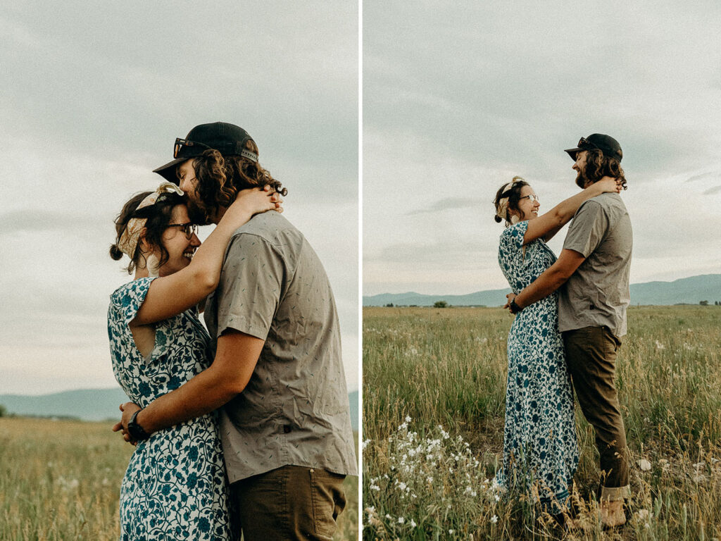 Idaho Field Couples Session