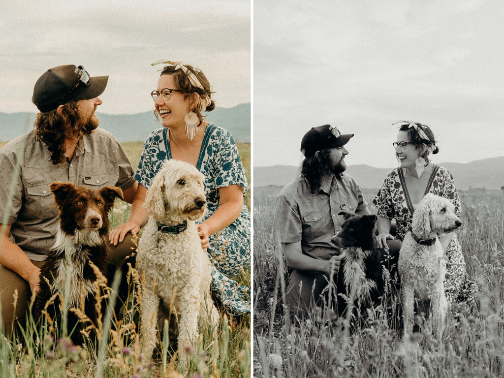 Idaho Field Couples Session