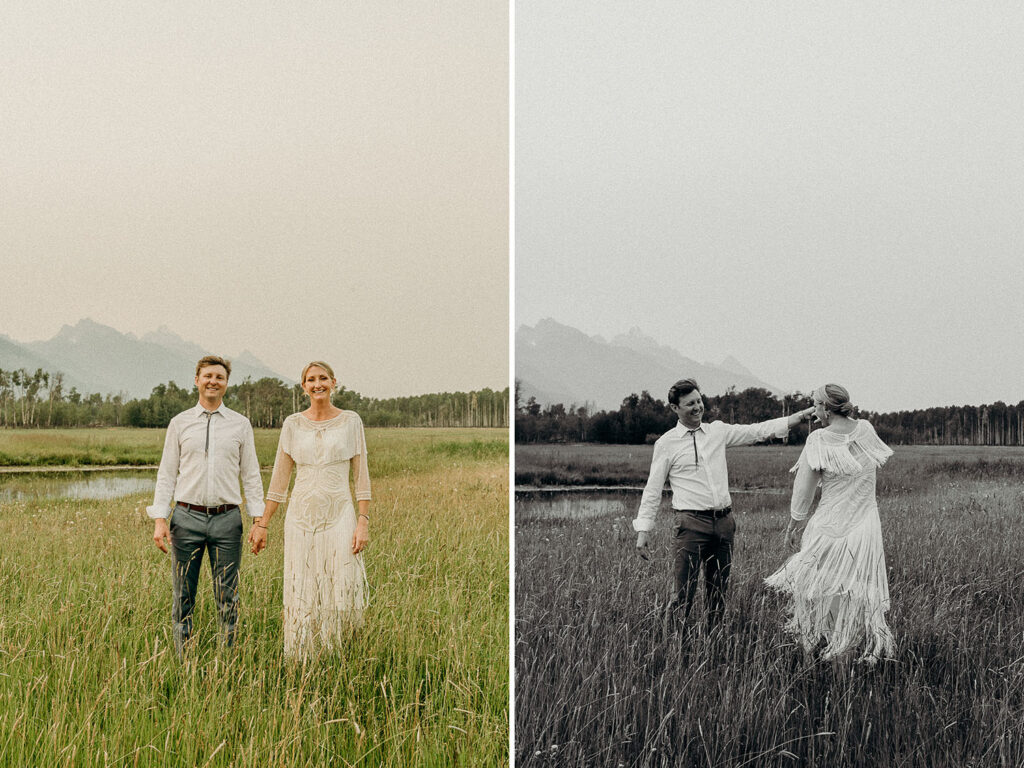 Snake River Ranch Summer Wedding