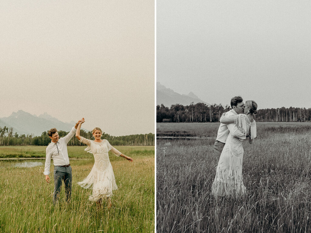 Snake River Ranch Summer Wedding