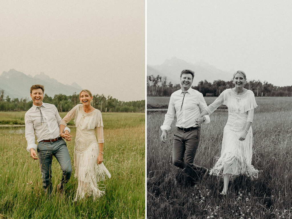 Snake River Ranch Summer Wedding