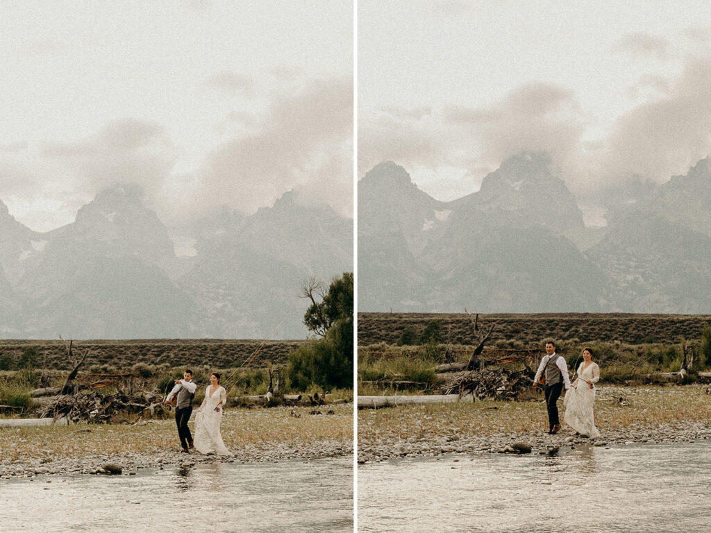 fly-fishing elopement