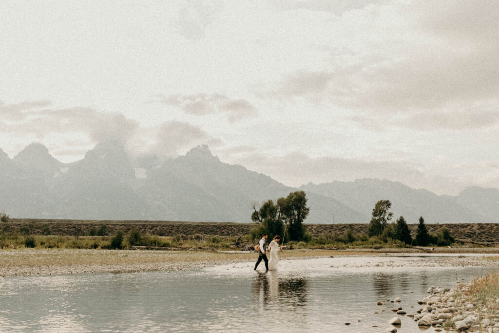 fly-fishing elopement