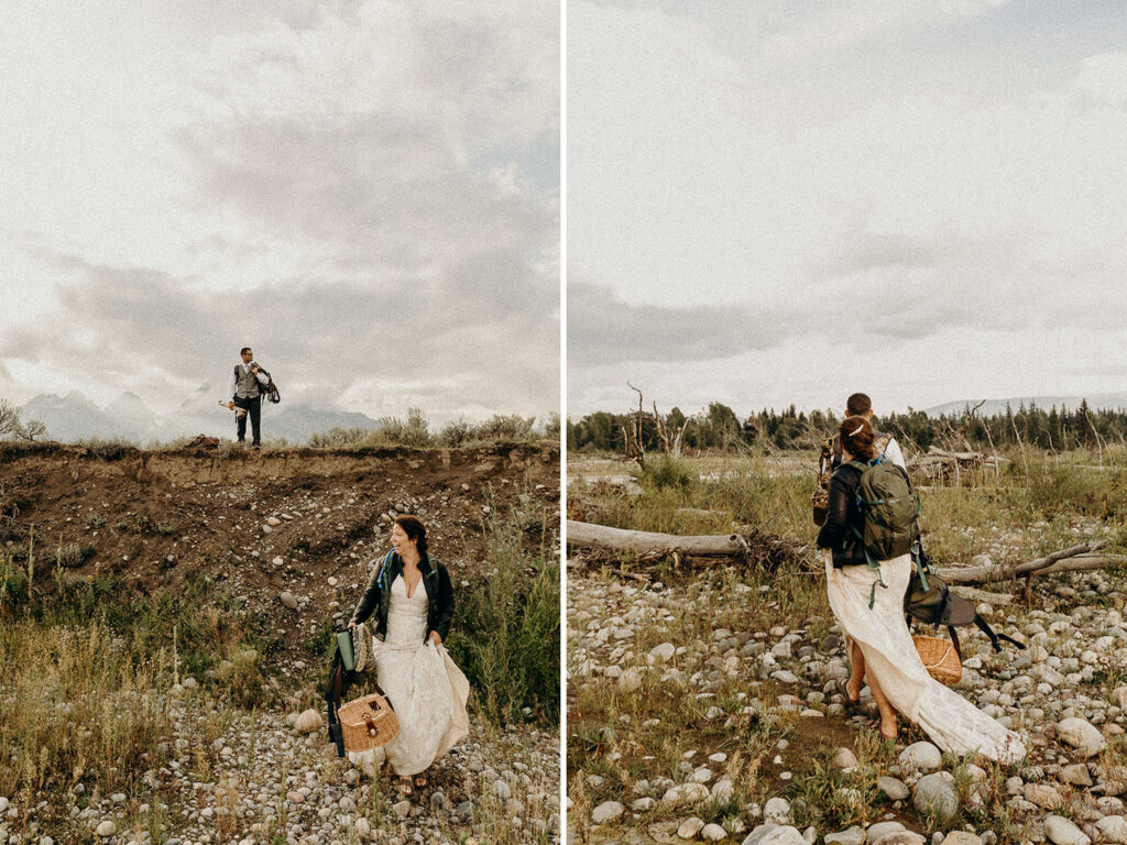 fly-fishing elopement