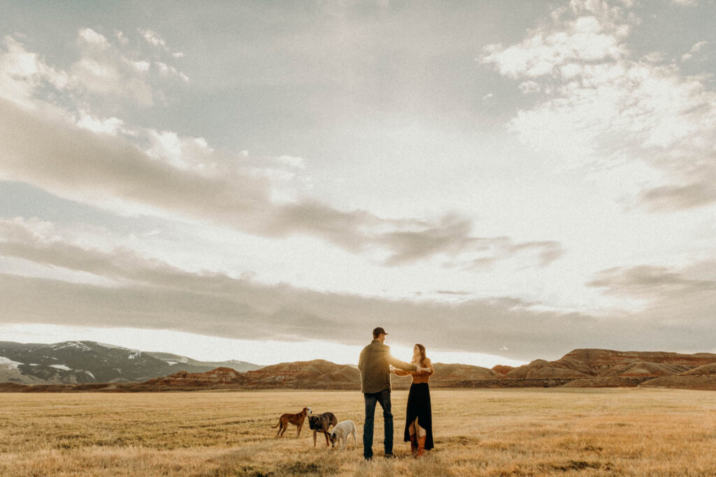 Dubois Wyoming Engagement