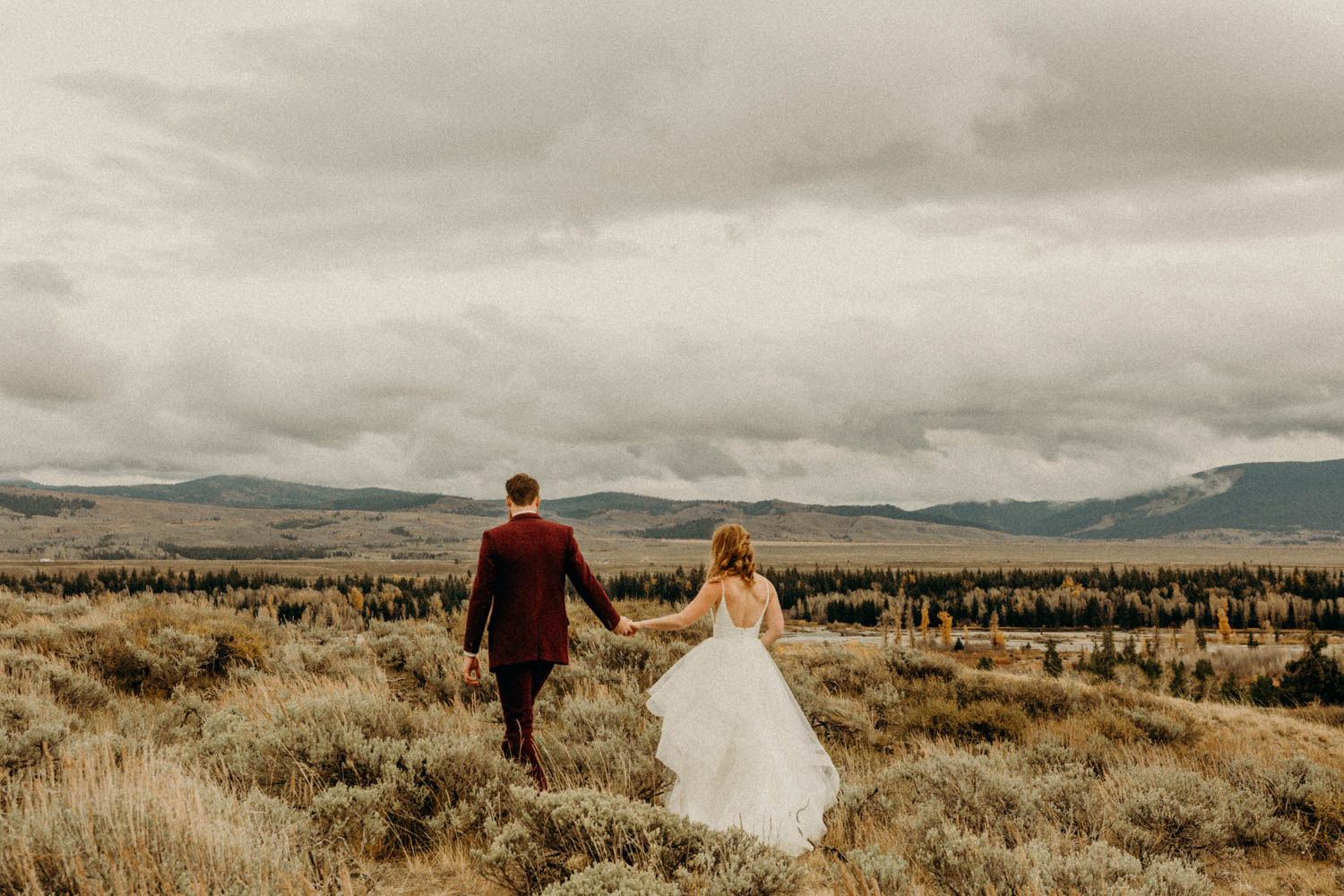 Most Incredible Fall Teton Wedding | Noelle & Patrick - Erin Wheat Co.