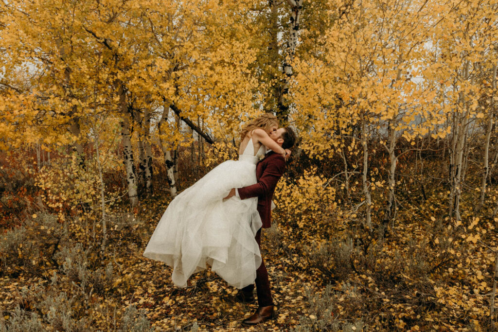 Most Incredible Fall Teton Wedding