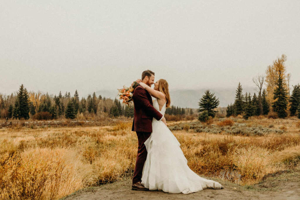 Most Incredible Fall Teton Wedding