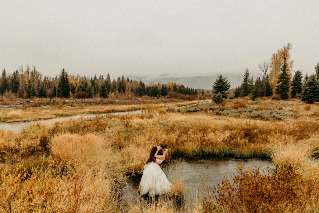 Most Incredible Fall Teton Wedding