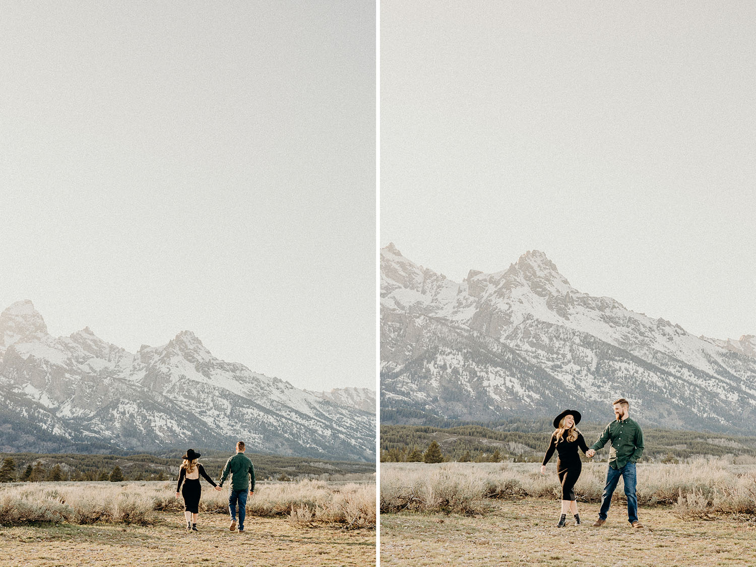 Spring Jackson Hole Engagement