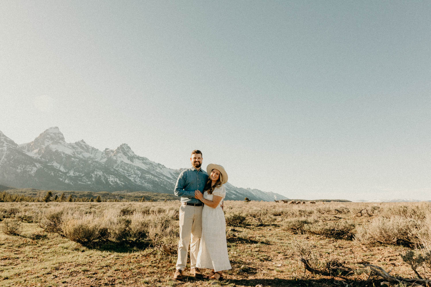 Spring Jackson Hole Engagement