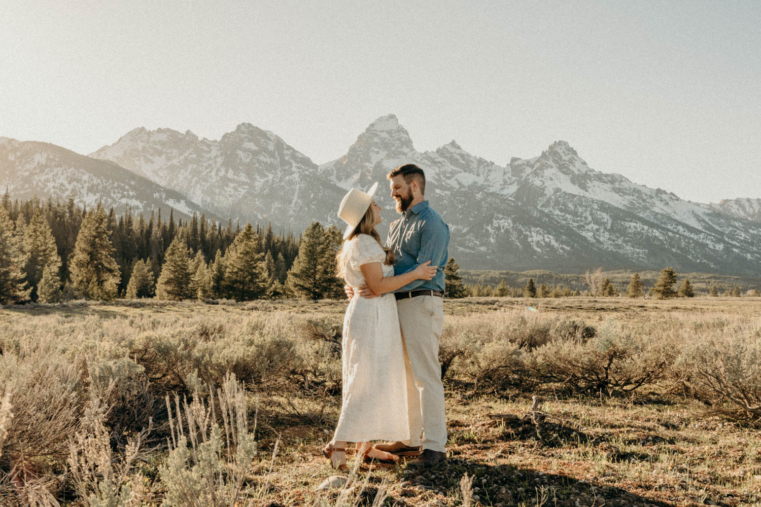 Spring Jackson Hole Engagement | Cindy & Sam - Erin Wheat Co.