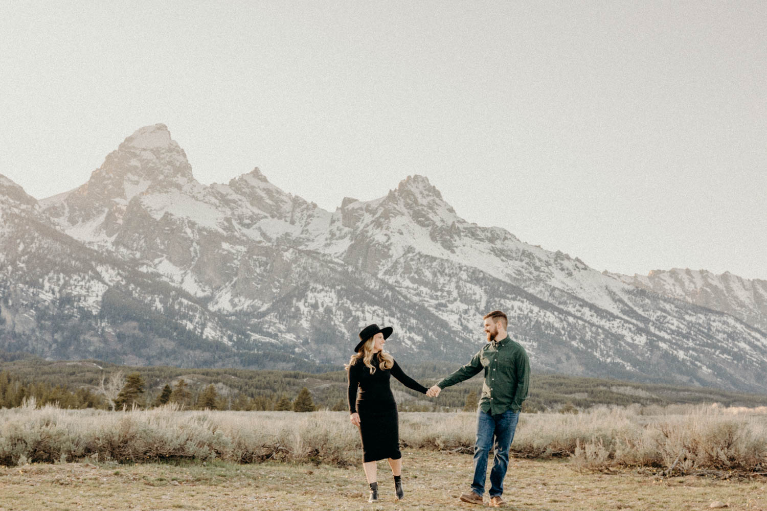 Spring Jackson Hole Engagement