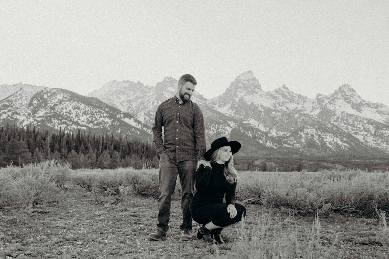 Spring Jackson Hole Engagement