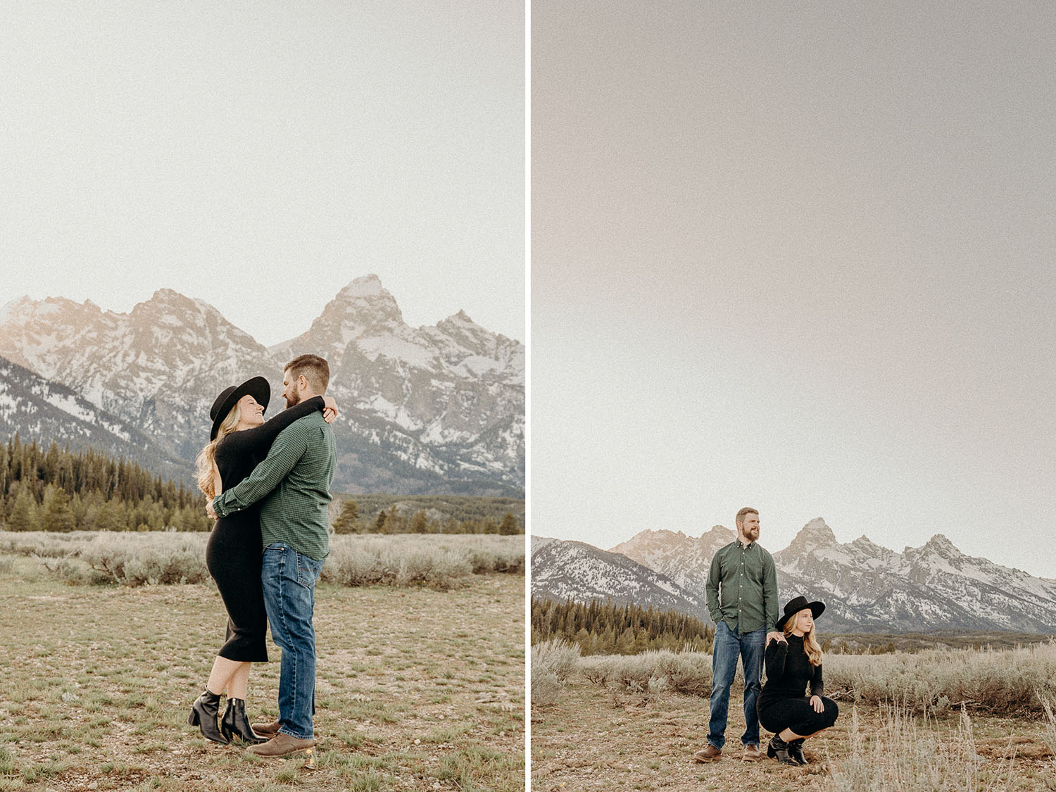 Spring Jackson Hole Engagement