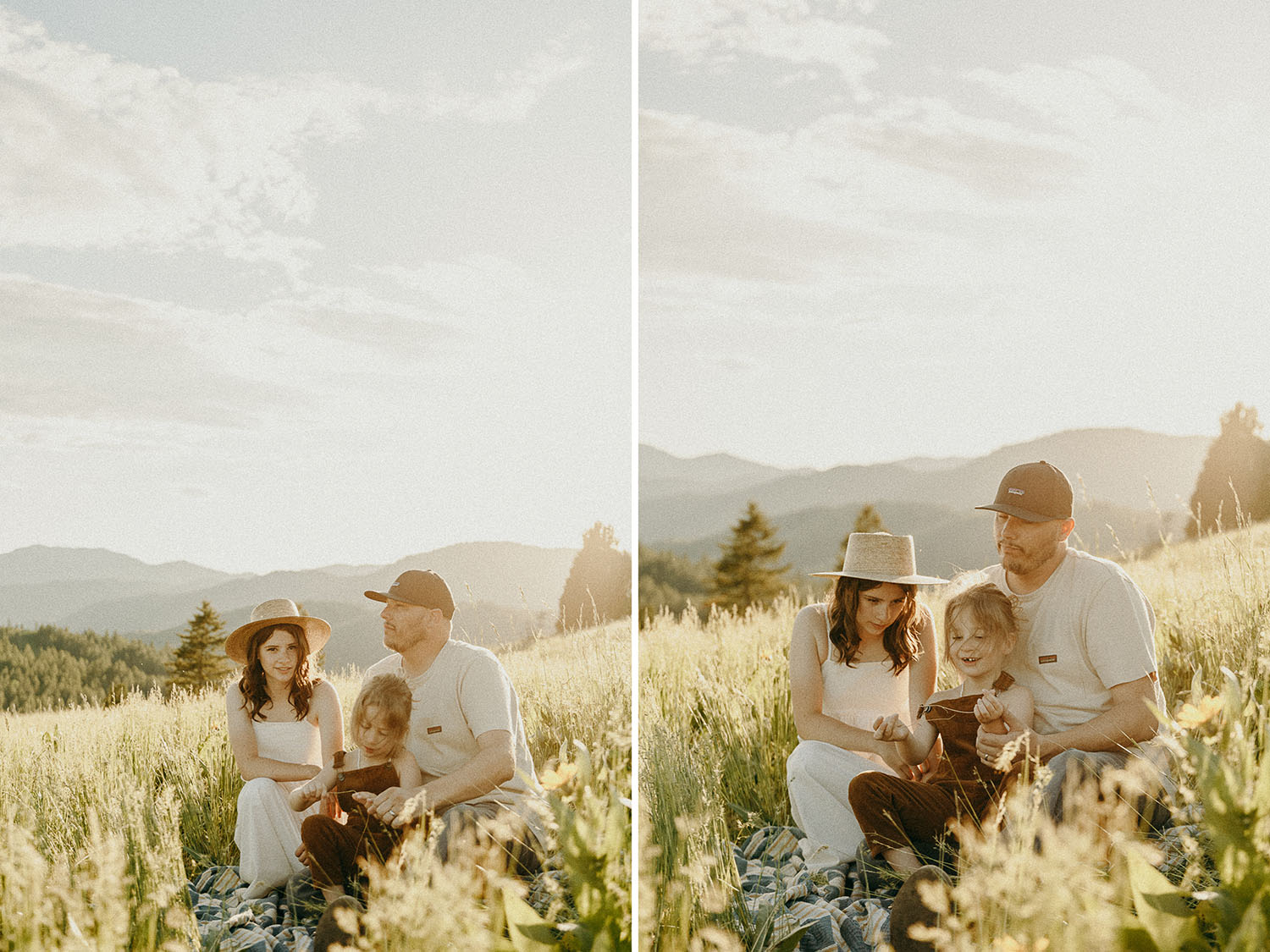 Idaho mountain family photos